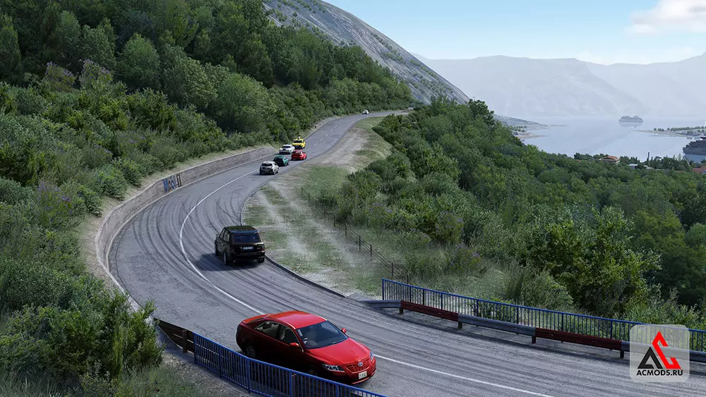 Трафик для карты "Kotor-Trojica" в Assetto Corsa