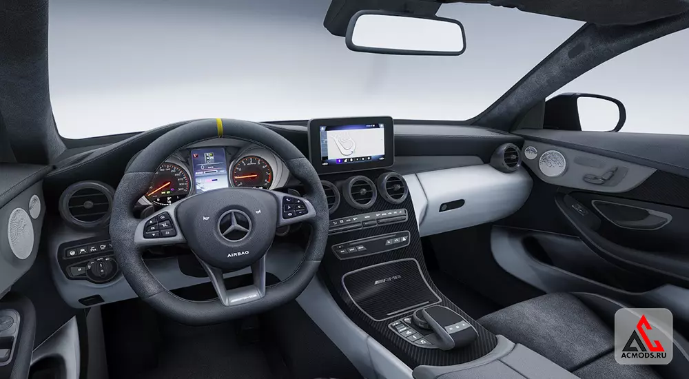 Mercedes C63 AMG FCKED UP GiorgiK0 для Assetto Corsa