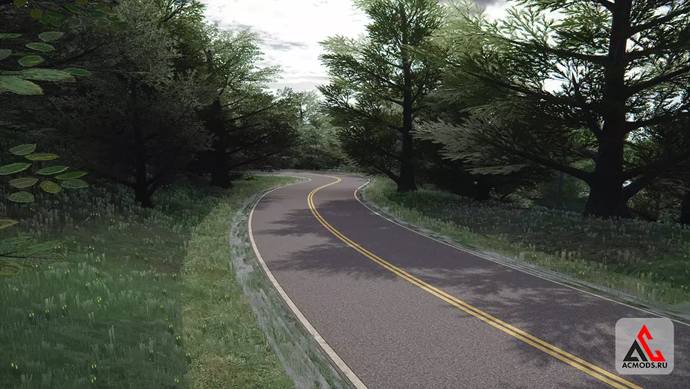 "Great State of Touge : X10DD" карта для Assetto Corsa