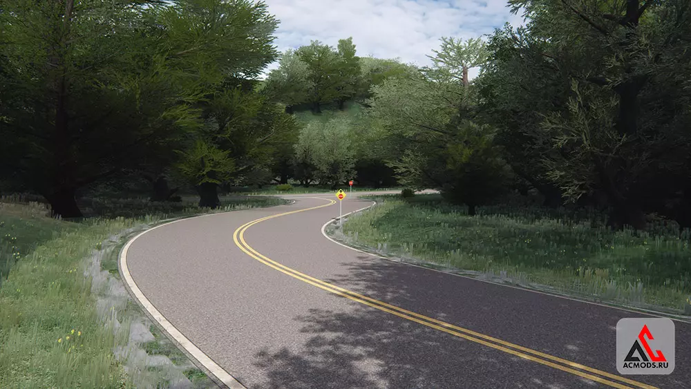 "Great State of Touge : X10DD" карта для Assetto Corsa