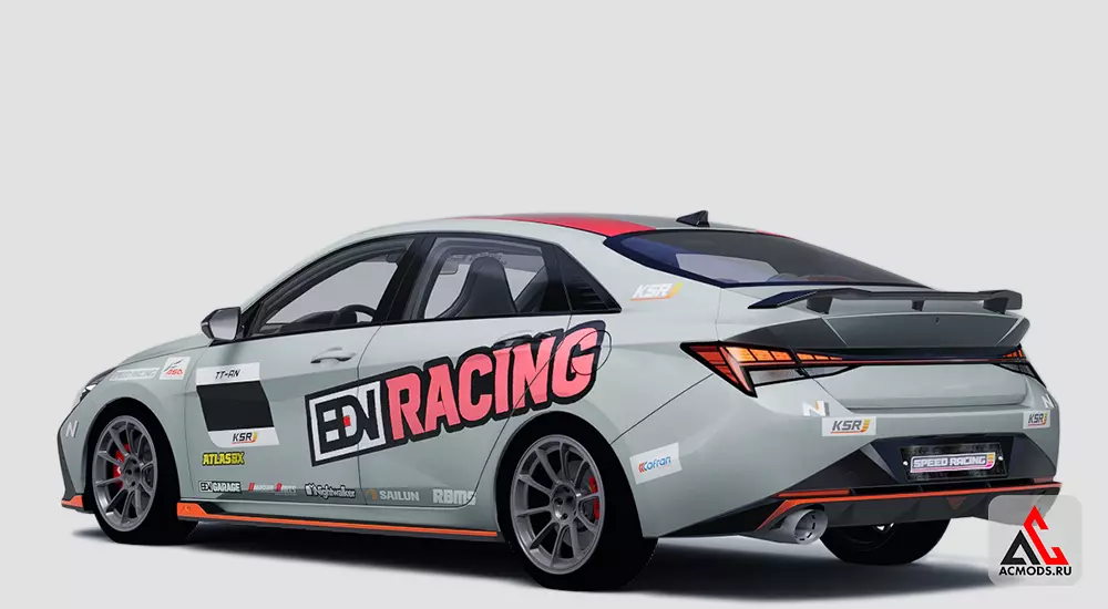 Hyundai Elantra N Cup 2 для Assetto Corsa