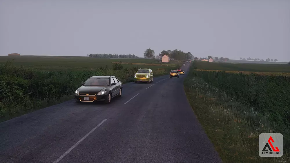 Трафик для карты "Tandragee" в Assetto Corsa