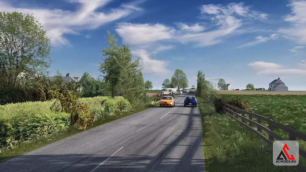 Трафик для карты "Tandragee" в Assetto Corsa
