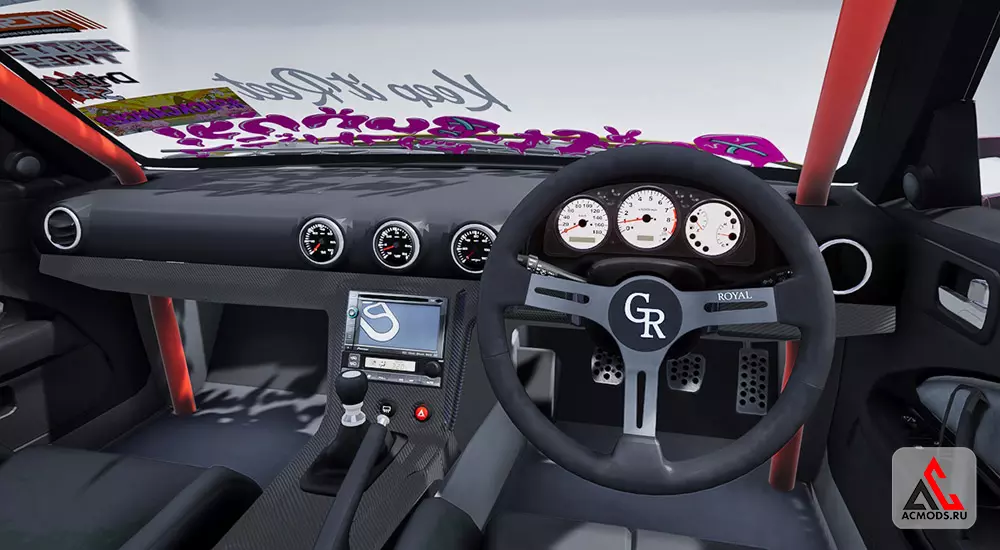 ADC Nissan Silvia S15 Raijin "Thunder God" для Assetto Corsa