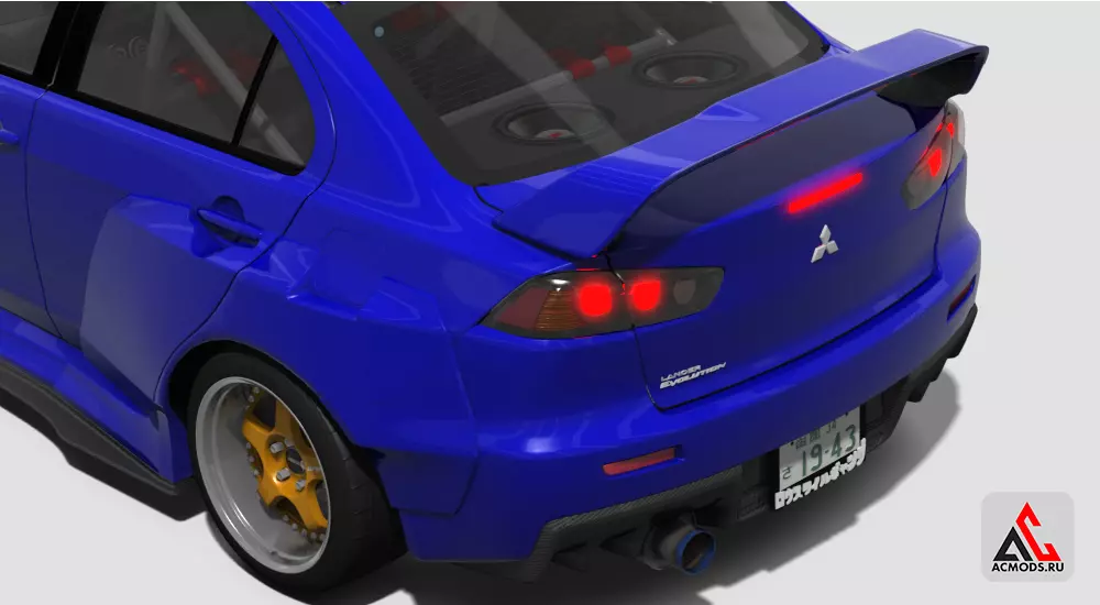 LanEvo X AWD TIResArpi для Assetto Corsa