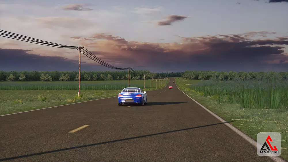"Reims-Gueux 1950" карта для Assetto Corsa
