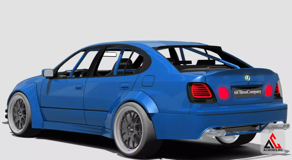 687 Bros Lexus GS300 Sedan для Assetto Corsa
