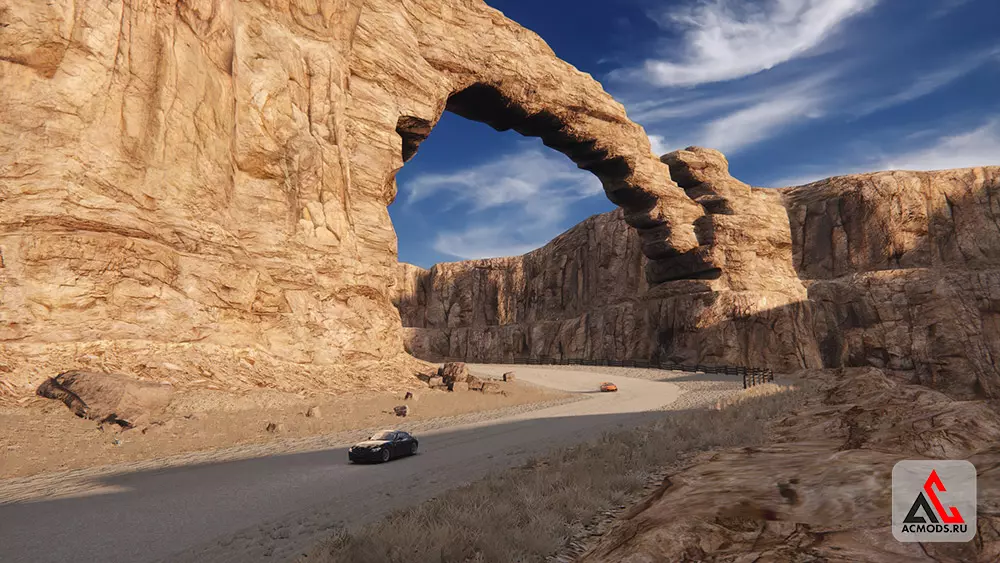 "DiRT2 - Utah Trail" карта для Assetto Corsa