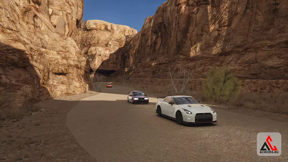 "DiRT2 - Utah Trail" карта для Assetto Corsa