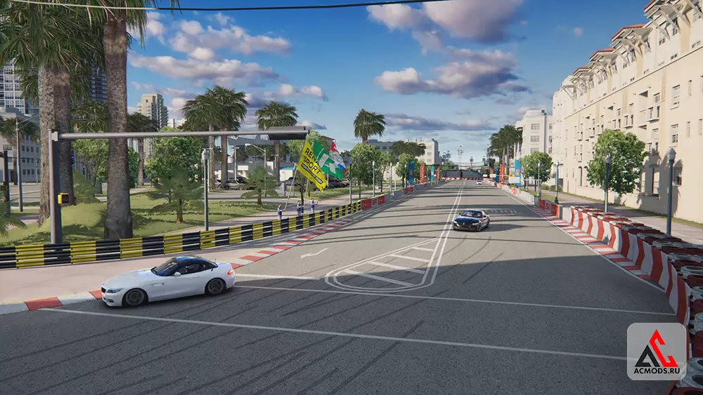 "GRiD2 - Miami" карта для Assetto Corsa