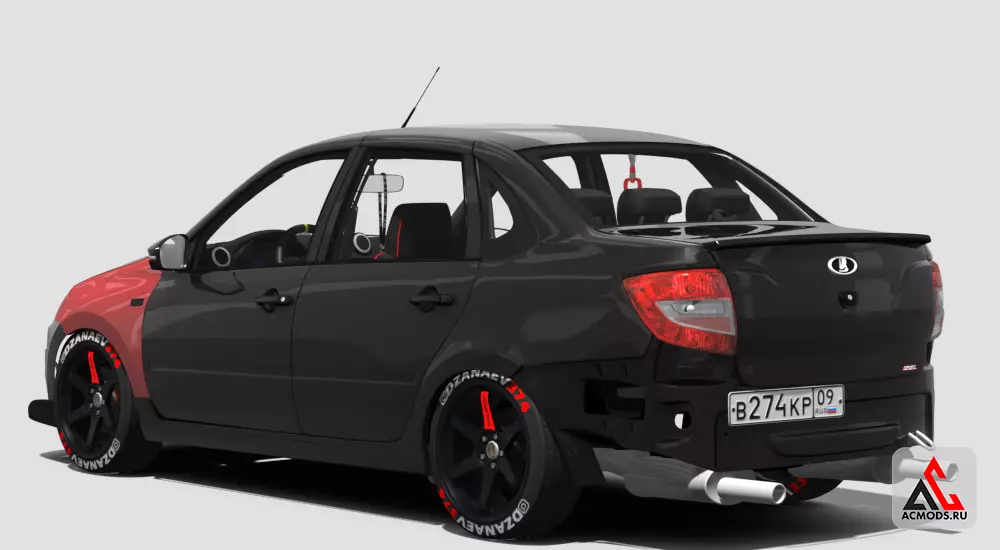 Lada Granta Sport (@dzanaev374) для Assetto Corsa