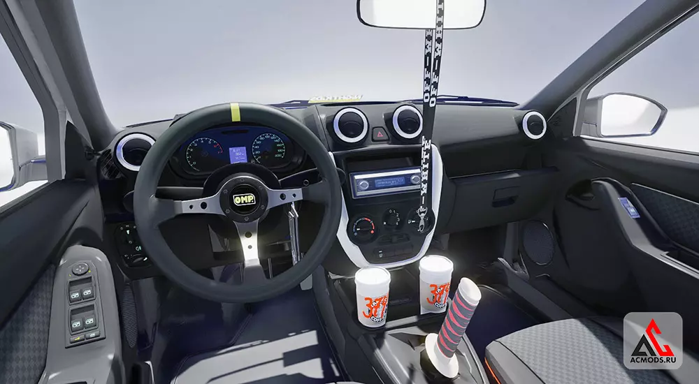 Lada Granta Sport (@dzanaev374) для Assetto Corsa