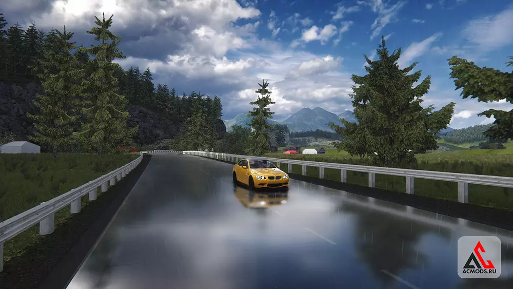 "Race-Hill" карта для Assetto Corsa