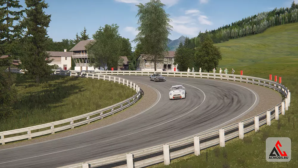 "Race-Hill" карта для Assetto Corsa