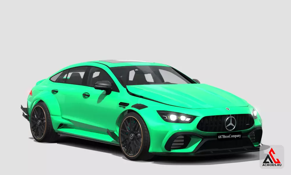 687 Bros Mercedes GT63 AMG sedan
