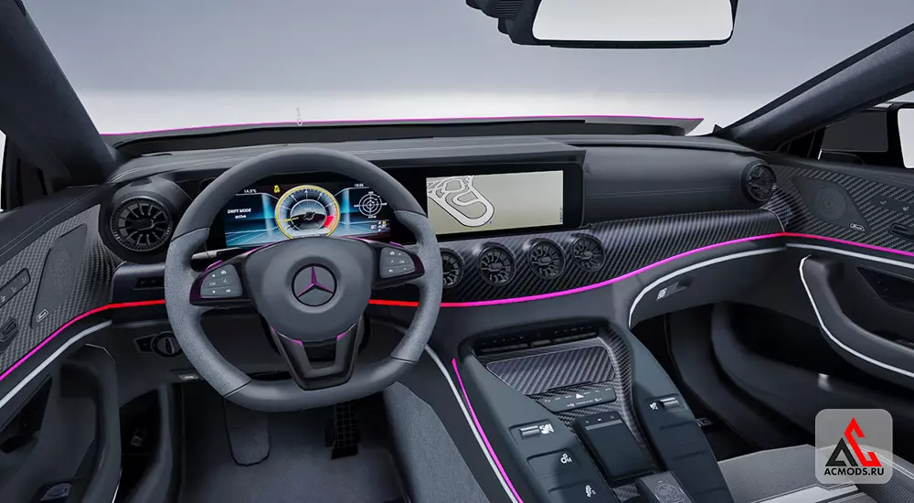 687 Bros Mercedes GT63 AMG sedan для Assetto Corsa