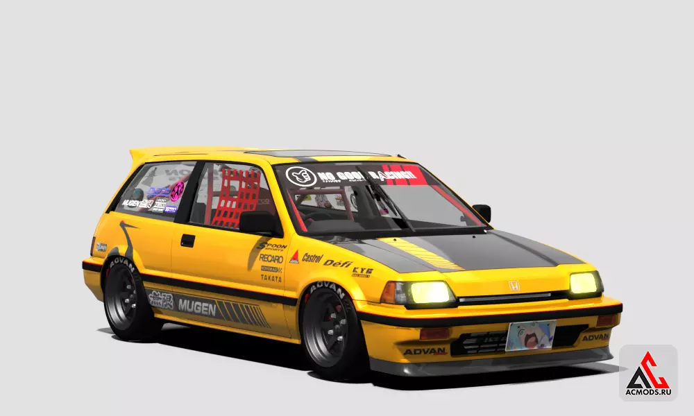 Honda Civic kanjo Hellspec V2