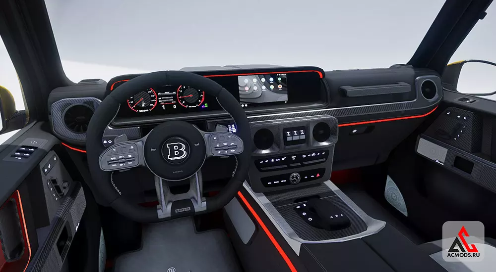 Mercedes-Benz G-CLASS Brabus Limo by TIResArpi для Assetto Corsa