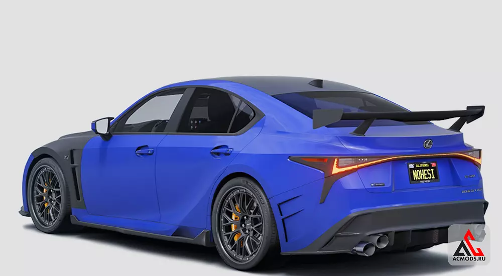Lexus IS500 No Hesi Realistic для Assetto Corsa