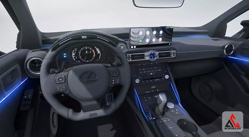 Lexus IS500 No Hesi Realistic для Assetto Corsa