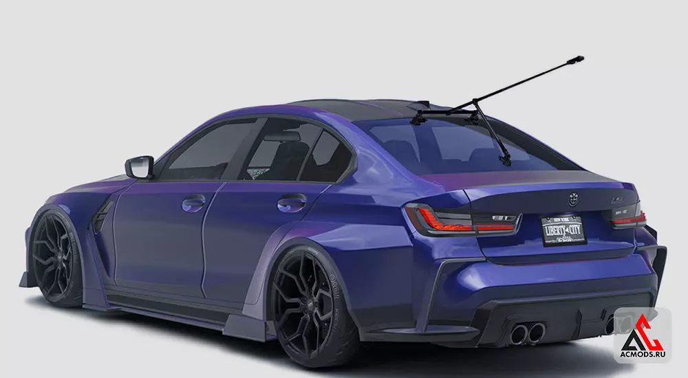BMW M3 G80 Tuning MLZ для Assetto Corsa