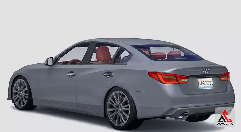 Infiniti Q50 Red Sport STAGE3 для Assetto Corsa