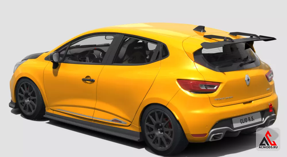 Renault Clio IV RS EDC Trophy 2016 Track для Assetto Corsa