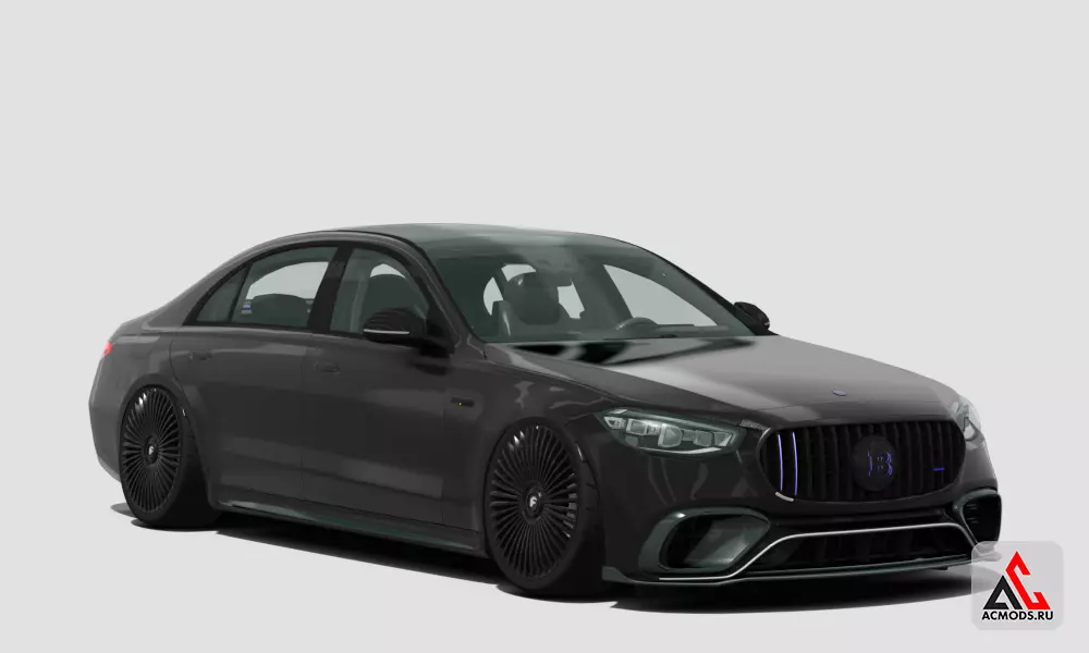 Sayrx Mercedes S63 Brabus 700 2023 | Blacked-out Specs