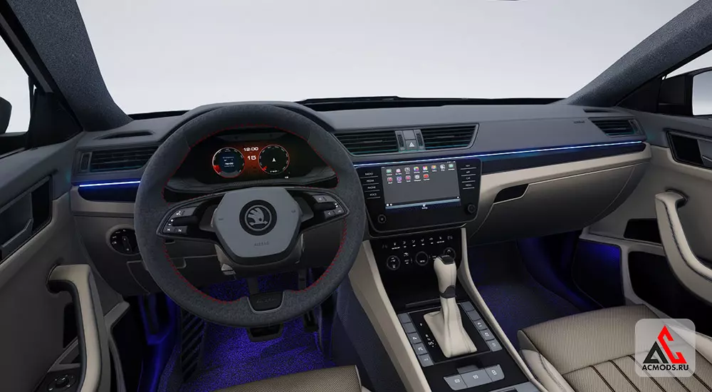 Skoda SuperB EGCU Spec для Assetto Corsa
