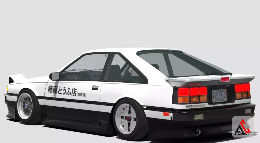 TE2 1985 Nissan 200SX для Assetto Corsa