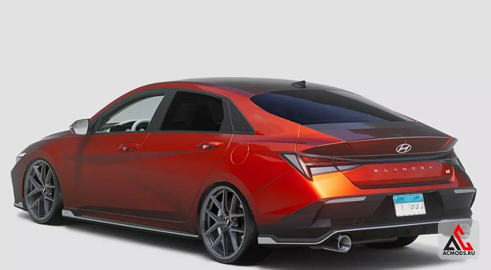 Hyundai Elantra CN7 N Line EGCU Spec для Assetto Corsa