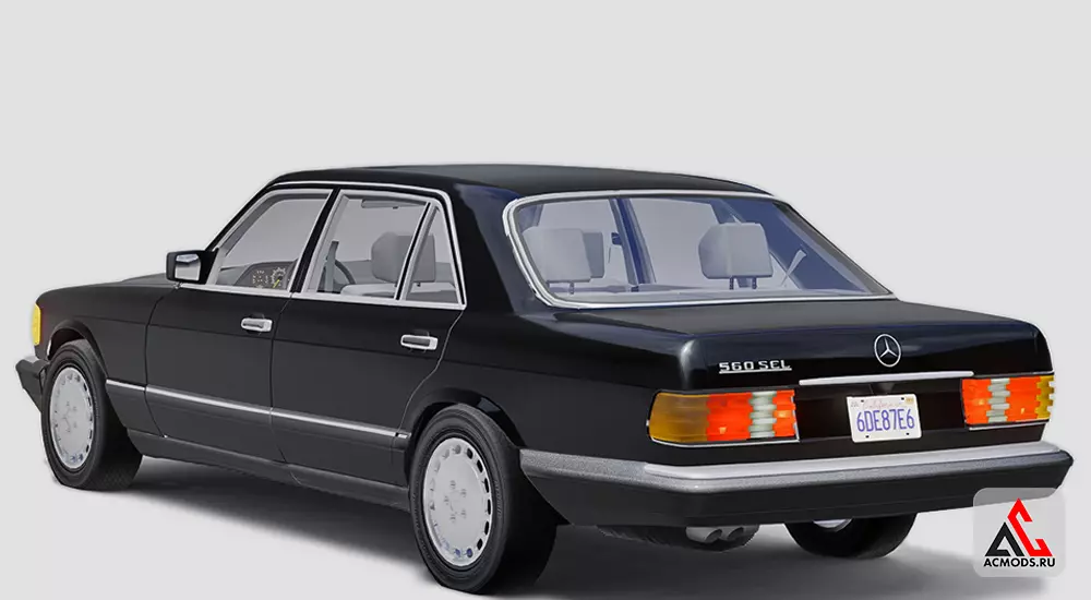 Mercedes-Benz 560 SEL W126 для Assetto Corsa