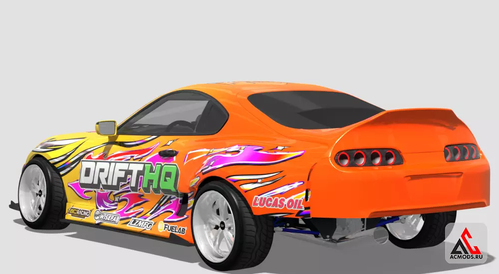 NForce Drift Series A80 Supra для Assetto Corsa