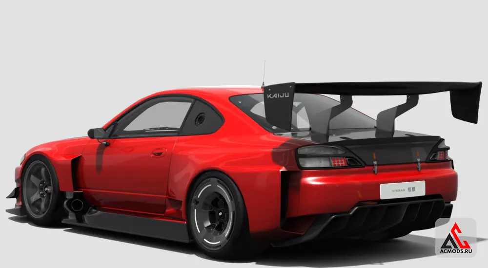 Nissan SILVIA S15 "KAIJU" V8 Hybrid для Assetto Corsa