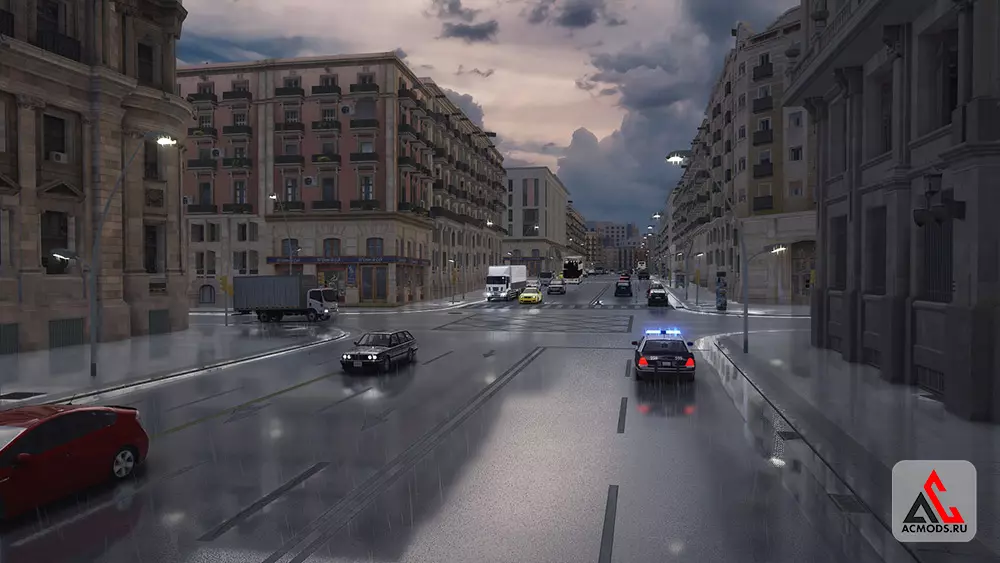 "Barcelona City" карта для Assetto Corsa