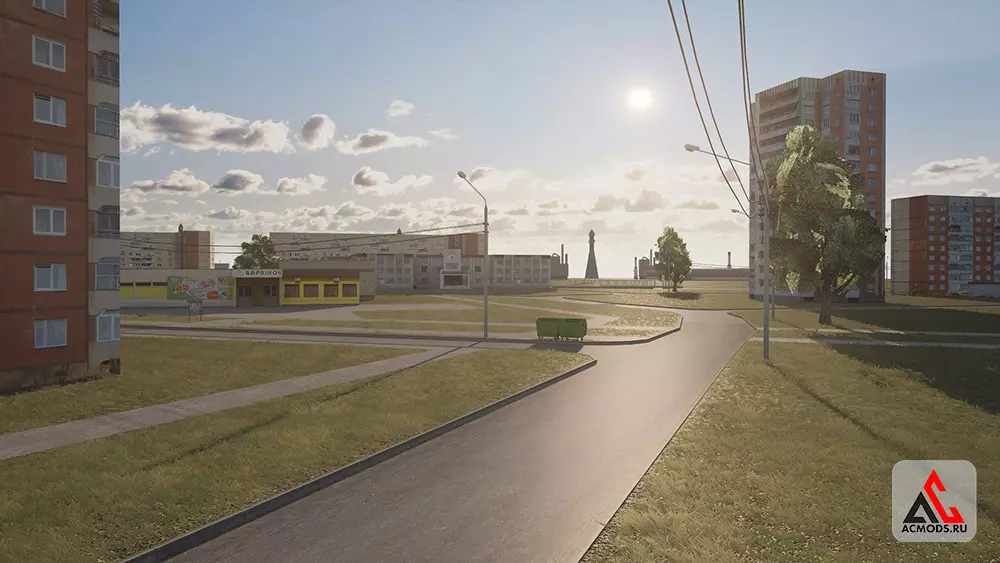 "Lviv" карта для Assetto Corsa