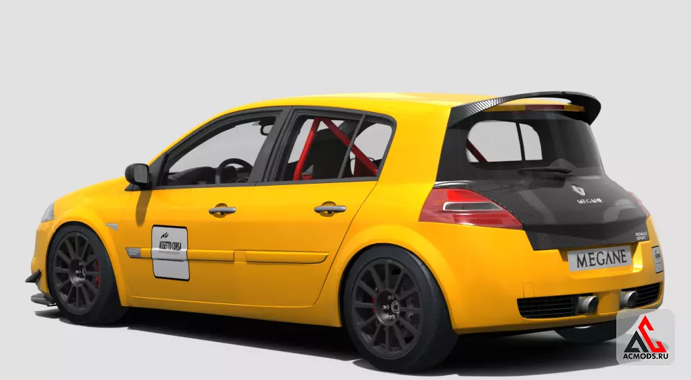 Renault Megane RS 2008 TRACK для Assetto Corsa