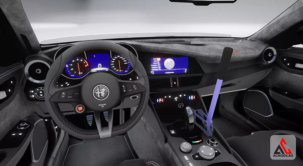 687 Bros Alpha Romeo Giulia quadrifoglio gang для Assetto Corsa