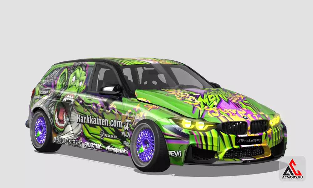 687 Bros BMW M3 F81 Wide Body