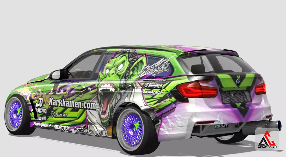 BMW M3 F81 Wide Body для Assetto Corsa
