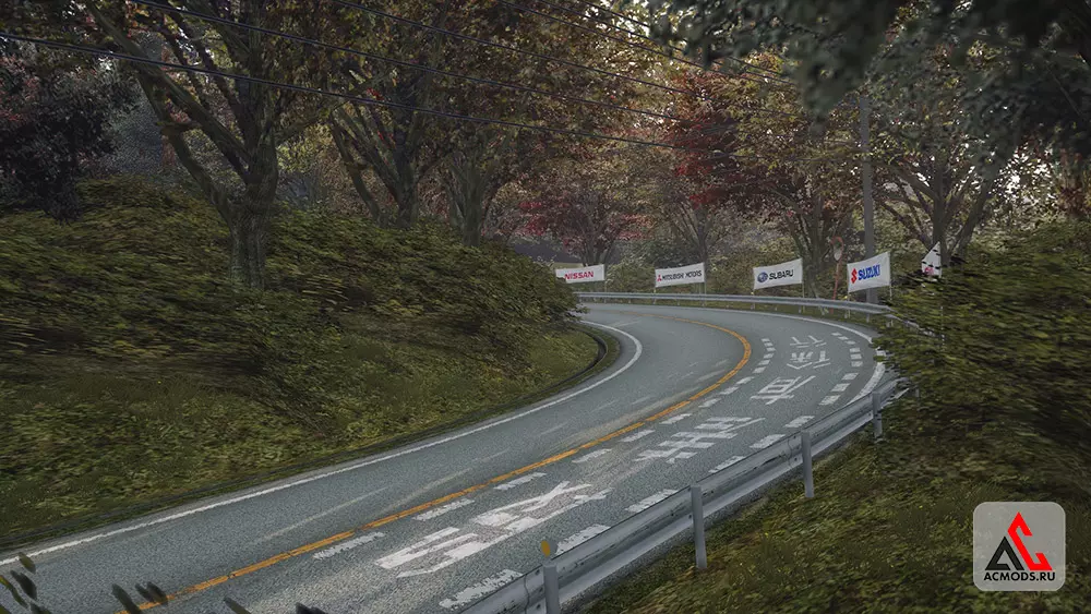 "EK Tsukuba" карта для Assetto Corsa