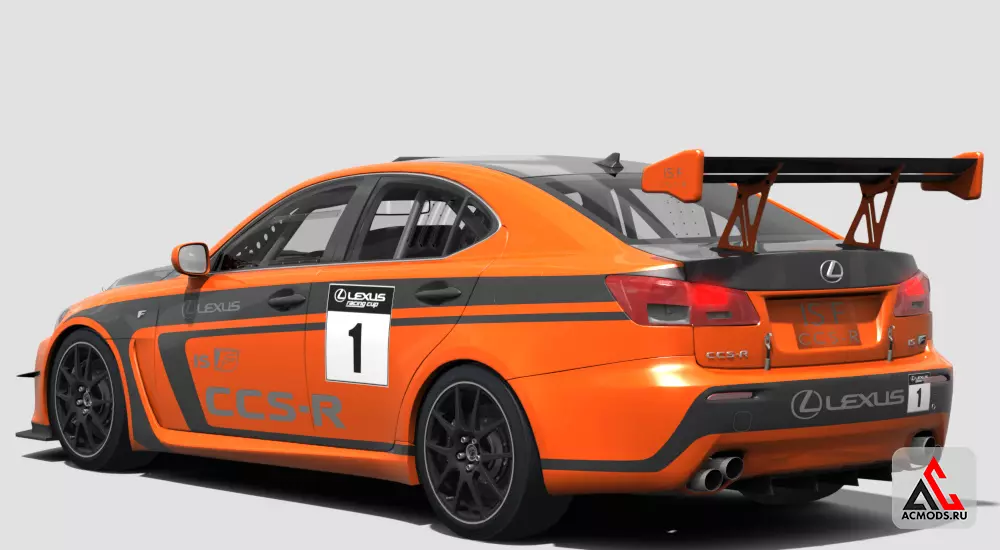Lexus IS F CCS-R 2011 для Assetto Corsa
