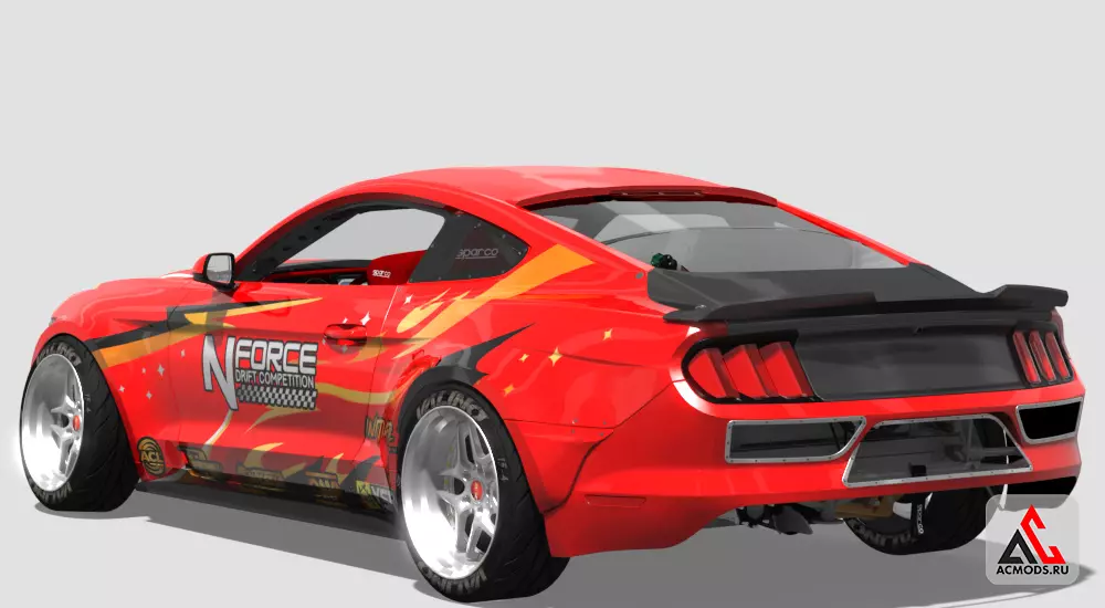 NForce Drift Series S550 Mustang для Assetto Corsa