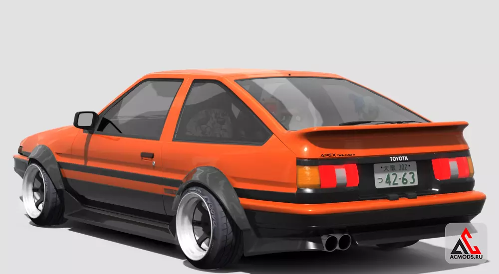 Toyota AE86 hellspec для Assetto Corsa