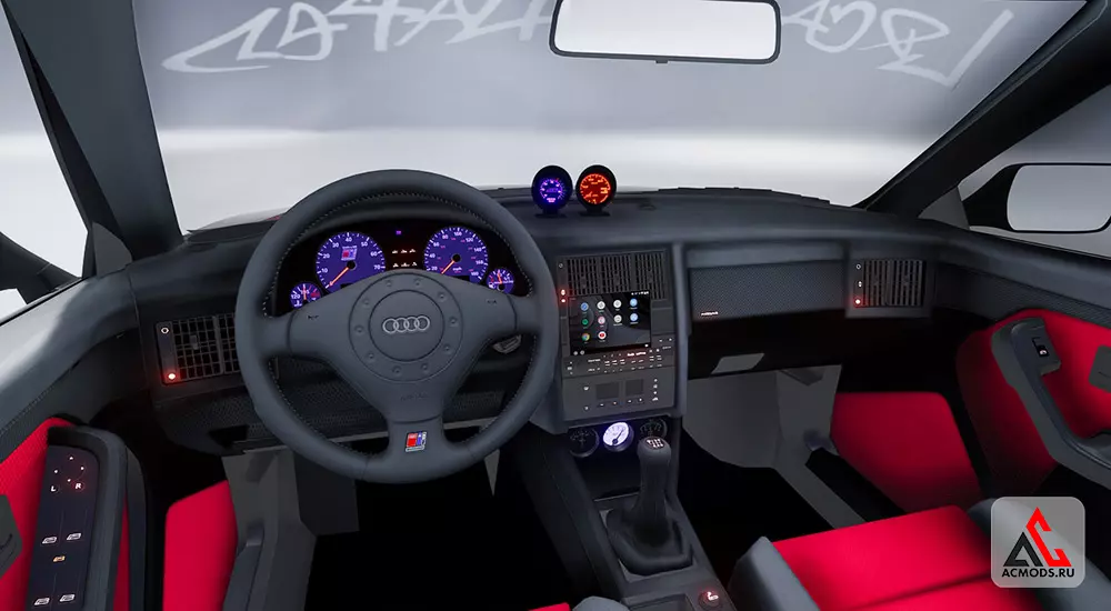 Audi Coupe Quattro MRNDES для Assetto Corsa