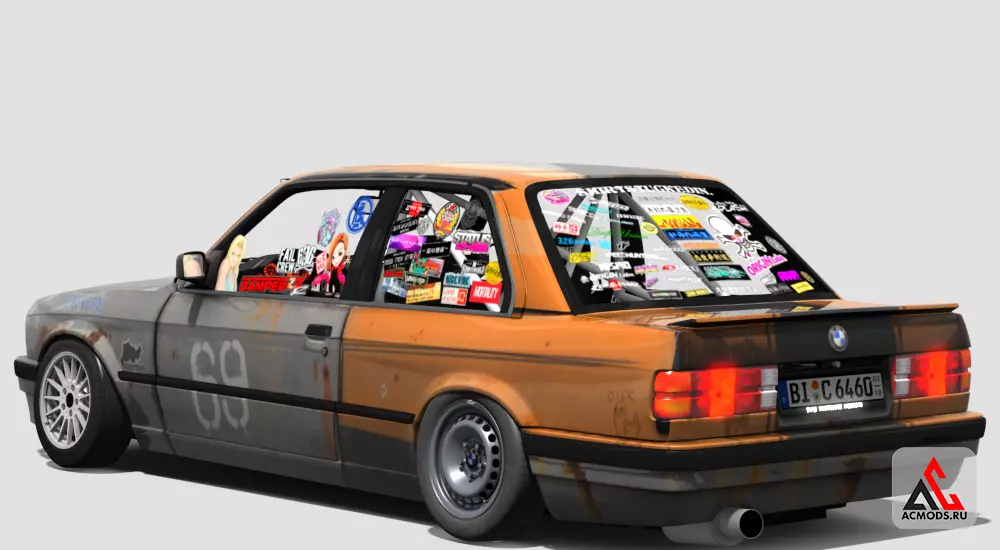BMW E30 SCRAP для Assetto Corsa