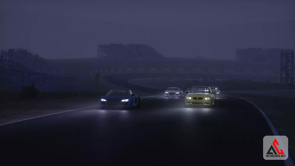 "Death Valley Raceway" карта для Assetto Corsa