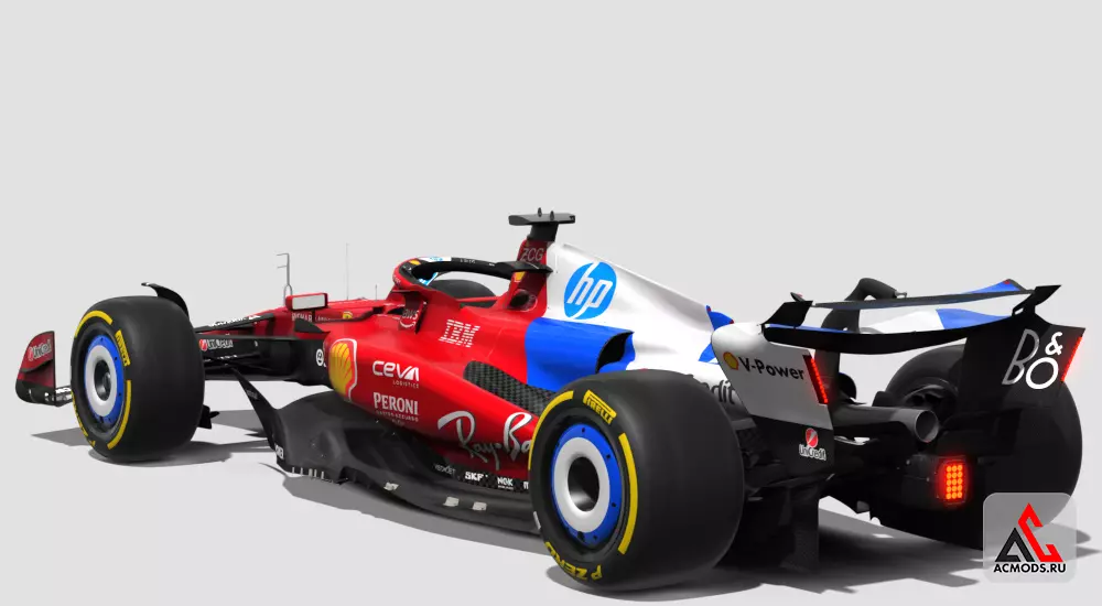 F1 2025 Ferrari SF-25 для Assetto Corsa