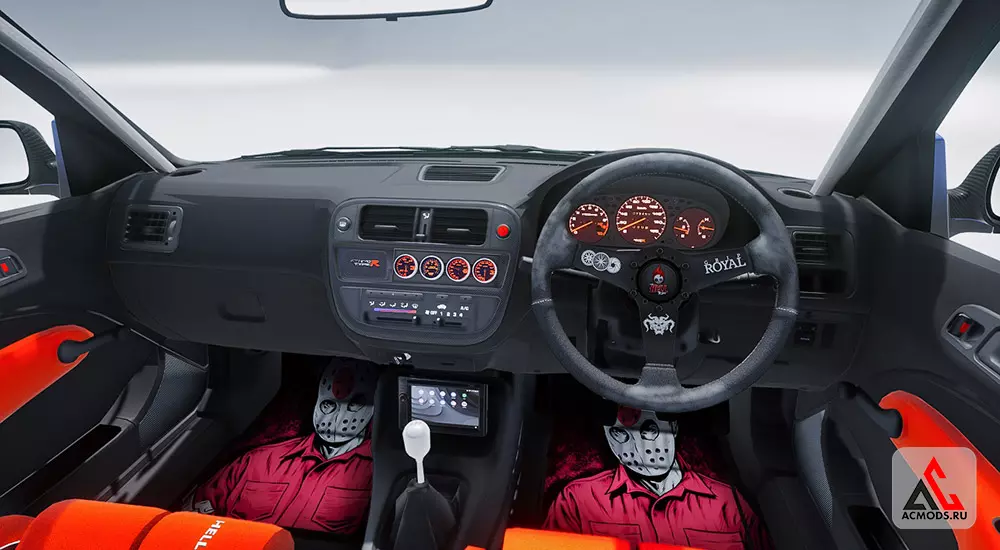 Honda Civic EK9 kanjo Hellspec для Assetto Corsa