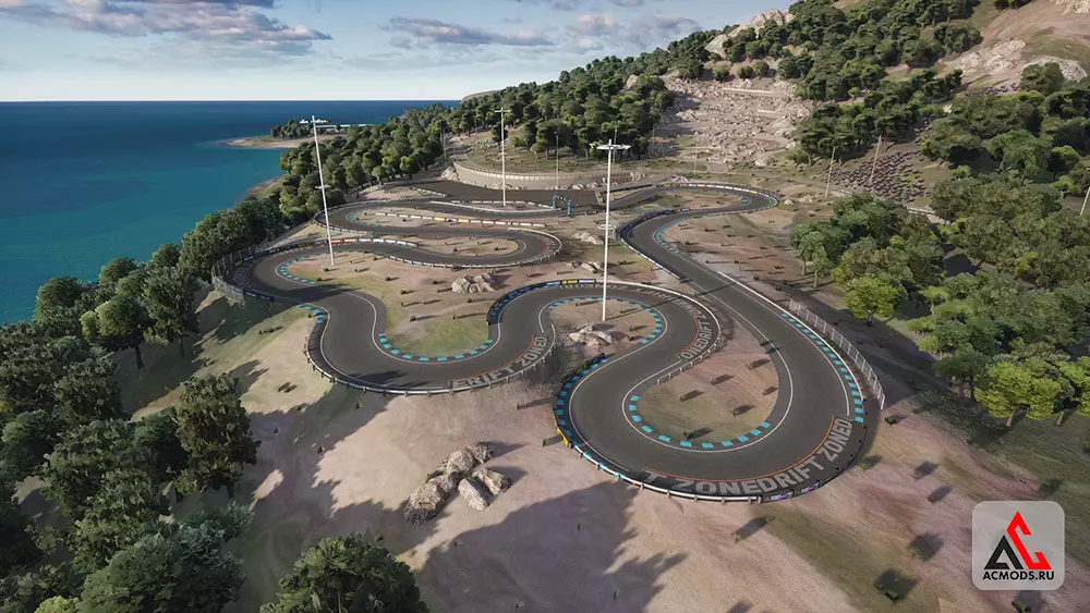 "Northpoint Island" карта для Assetto Corsa